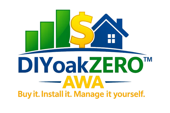 DIY oakZERO™ by Australian Wealth Advisory logo.